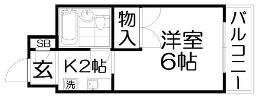 水野ビル 3階 1K 賃貸物件詳細