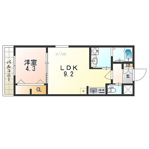 大阪府大阪市西淀川区姫里3丁目 御幣島駅 1LDK アパート 賃貸物件詳細