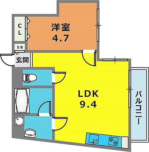 兵庫県神戸市中央区花隈町10-10 花隈駅 1LDK マンション 賃貸物件詳細