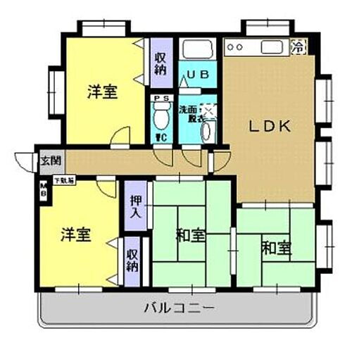 アメニティビル 2階 4LDK 賃貸物件詳細