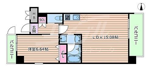 大阪府吹田市豊津町 江坂駅 1LDK マンション 賃貸物件詳細