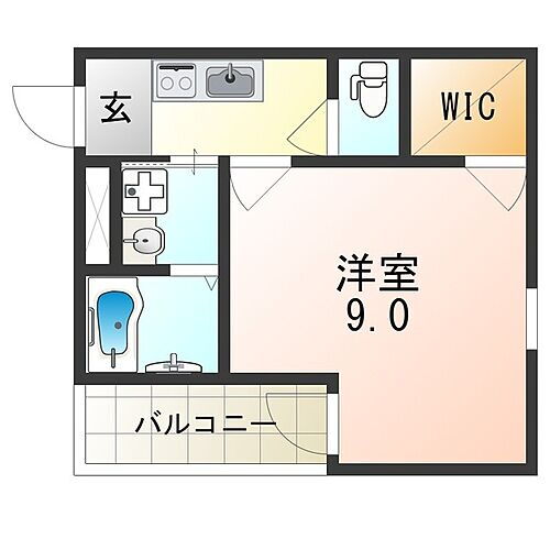 兵庫県西宮市田代町 西宮北口駅 1K アパート 賃貸物件詳細