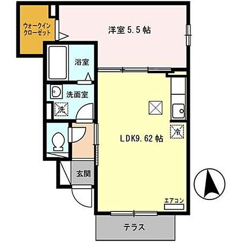 奈良県橿原市新賀町 新ノ口駅 1LDK アパート 賃貸物件詳細