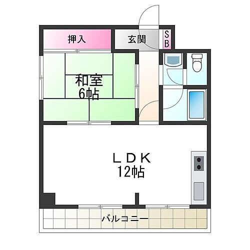 大阪府堺市堺区少林寺町東1丁 湊駅 1LDK マンション 賃貸物件詳細