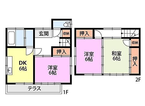 小川アパート 1階 3DK 賃貸物件詳細