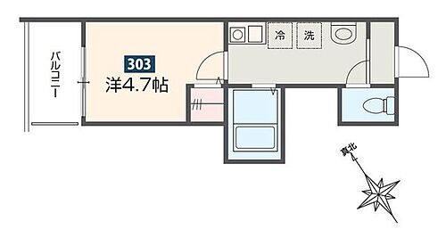 神奈川県相模原市南区旭町 相模大野駅 1K アパート 賃貸物件詳細