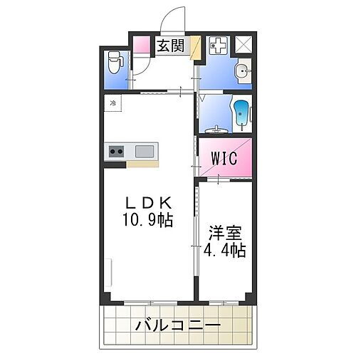 大阪府堺市西区鶴田町 津久野駅 1LDK マンション 賃貸物件詳細