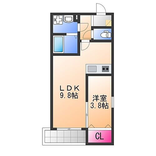 仮称）ジーメゾン高石羽衣 1階 1LDK 賃貸物件詳細