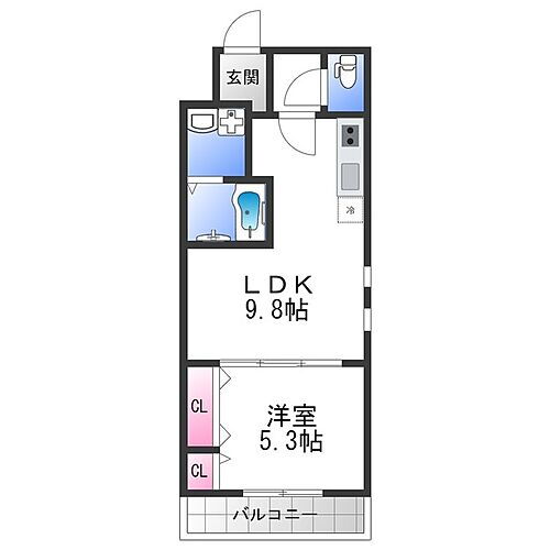 フジパレス近鉄八尾ＩＩ番館 2階 1LDK 賃貸物件詳細