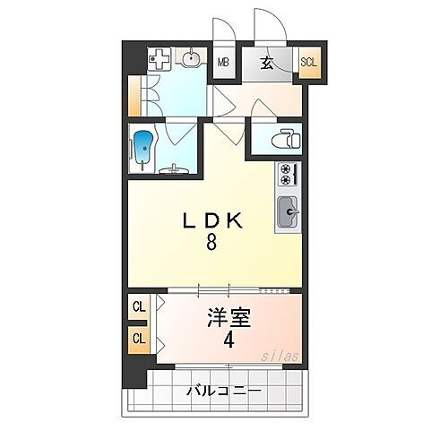 大阪府大阪市淀川区加島1丁目 加島駅 1LDK マンション 賃貸物件詳細