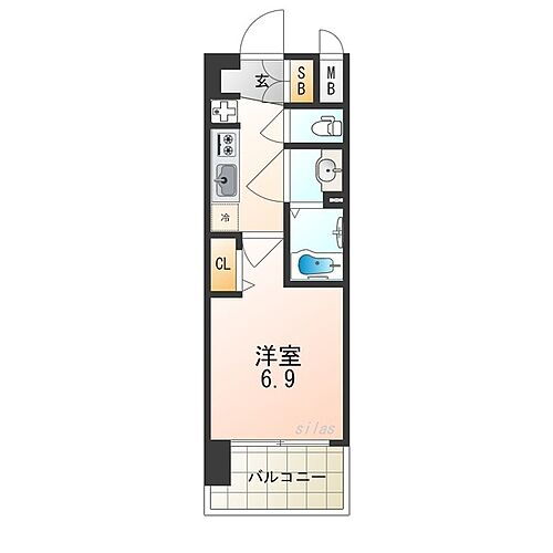 大阪府大阪市港区夕凪2丁目 朝潮橋駅 1K マンション 賃貸物件詳細