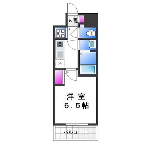 大阪府大阪市生野区巽北2丁目 北巽駅 1K マンション 賃貸物件詳細