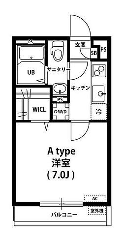 リブリ・穂高 2階 1K 賃貸物件詳細