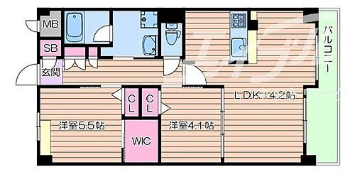 大阪府吹田市桃山台2丁目 南千里駅 2LDK マンション 賃貸物件詳細