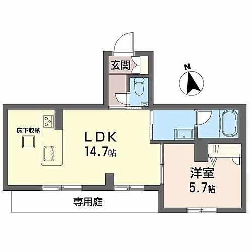 シャーメゾン妙体寺町　伴 1階 1LDK 賃貸物件詳細