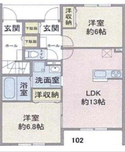 プラサート　ハウス　２ 1階 2LDK 賃貸物件詳細