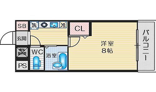 大阪府吹田市千里山竹園1丁目50-5 千里山駅 1K マンション 賃貸物件詳細