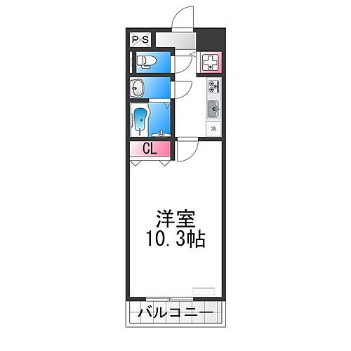 大阪府堺市北区百舌鳥梅北町2丁 三国ケ丘駅 1K マンション 賃貸物件詳細