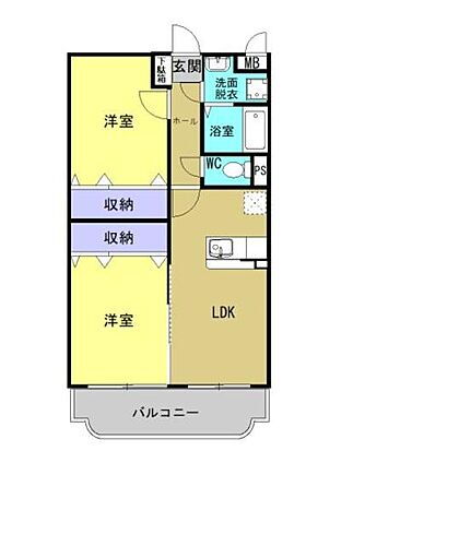 岡山県総社市岡谷 総社駅 2LDK マンション 賃貸物件詳細