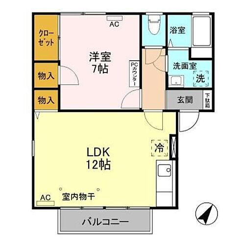 新潟県新潟市東区はなみずき2丁目6-28 新潟駅 1LDK アパート 賃貸物件詳細