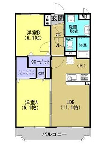 栃木県小山市駅東通り3丁目 小山駅 2LDK マンション 賃貸物件詳細