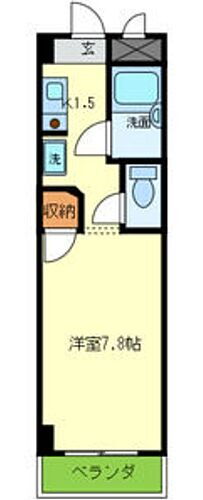 兵庫県西宮市若山町 門戸厄神駅 ワンルーム アパート 賃貸物件詳細