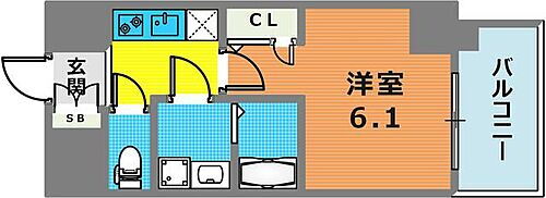 兵庫県神戸市中央区古湊通2丁目1-3 高速神戸駅 1K マンション 賃貸物件詳細