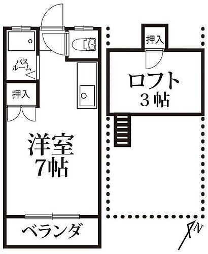 福岡県福岡市東区松崎2丁目12-7 名島駅 ワンルーム アパート 賃貸物件詳細