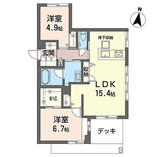 アルテアロゼア 1階 2LDK 賃貸物件詳細
