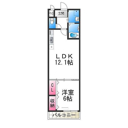 大阪府堺市北区百舌鳥本町2丁 百舌鳥駅 1LDK アパート 賃貸物件詳細