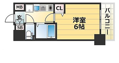 エステムコート神戸元町通 3階 1K 賃貸物件詳細