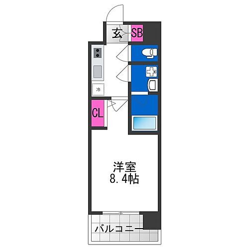 Ｌａ　Ｄｏｕｃｅｕｒ天王寺 12階 1K 賃貸物件詳細