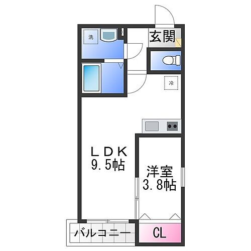 大阪府高石市高師浜2丁目 高師浜駅 1LDK アパート 賃貸物件詳細