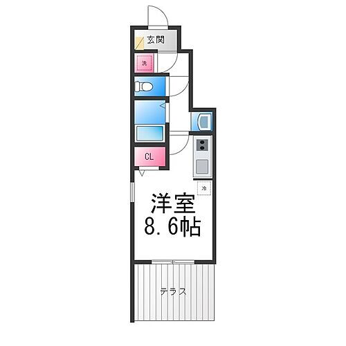 大阪府堺市堺区北半町西 七道駅 ワンルーム アパート 賃貸物件詳細