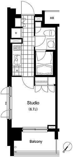 東京都文京区千駄木3丁目48-6 西日暮里駅 1K マンション 賃貸物件詳細