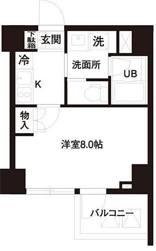 東京都港区高輪1丁目 白金高輪駅 1K マンション 賃貸物件詳細