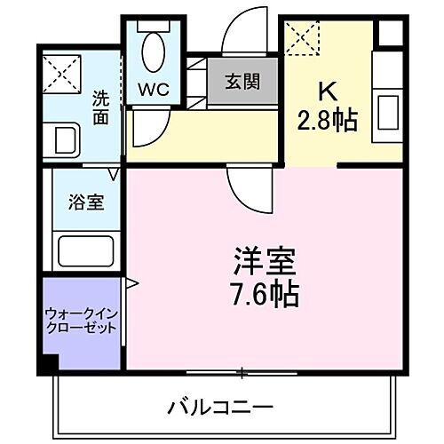 セント・プレイス 1階 ワンルーム 賃貸物件詳細