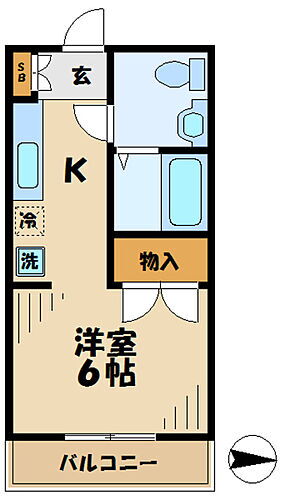 東京都多摩市中沢1丁目8-9 京王多摩センター駅 1K マンション 賃貸物件詳細