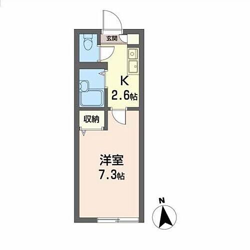 ラフォーレ・Ｎ・Ｂ 1階 1K 賃貸物件詳細