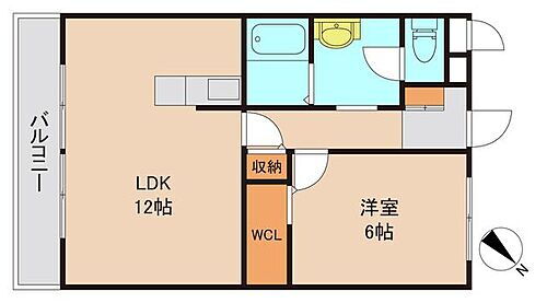 ＮＫマンション第２ 3階 1LDK 賃貸物件詳細
