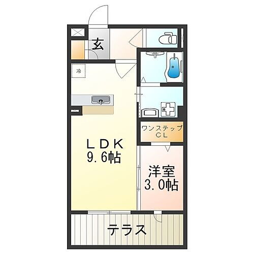 パライソ 1階 1LDK 賃貸物件詳細