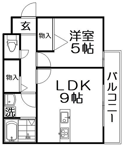 大阪府枚方市楠葉朝日1丁目2-32 樟葉駅 1LDK アパート 賃貸物件詳細