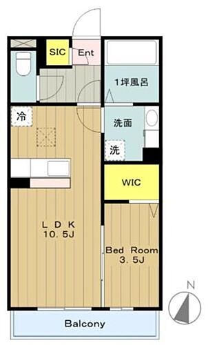 神奈川県相模原市中央区千代田5丁目 矢部駅 1LDK アパート 賃貸物件詳細