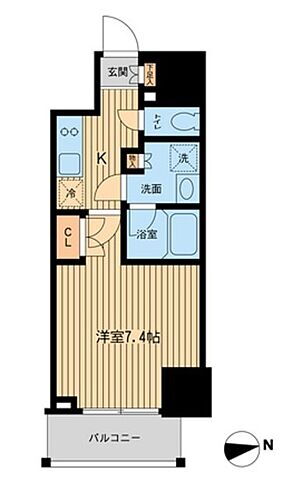 ディームス三田 10階 1K 賃貸物件詳細