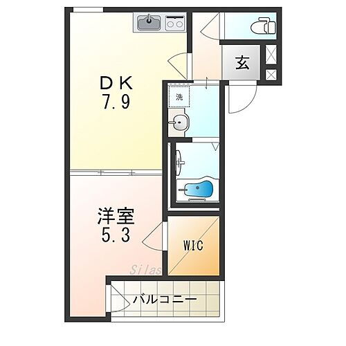 大阪府大阪市住吉区山之内3丁目 杉本町駅 1DK アパート 賃貸物件詳細