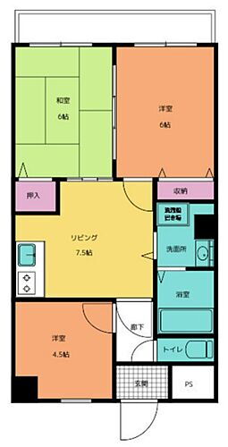 大阪府堺市堺区松屋町2丁 七道駅 3DK マンション 賃貸物件詳細
