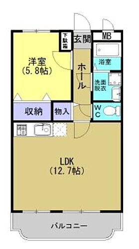 栃木県宇都宮市茂原2丁目 雀宮駅 1LDK マンション 賃貸物件詳細