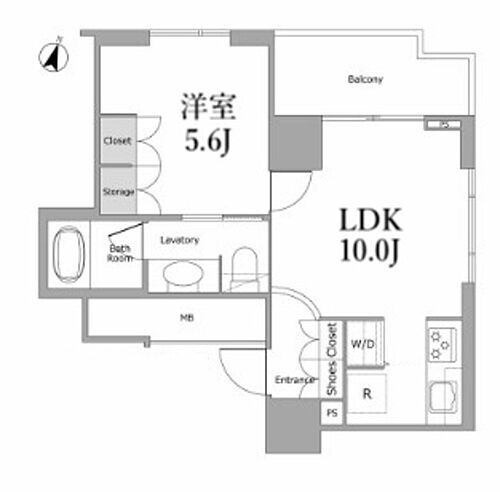 東京都港区赤坂8丁目 青山一丁目駅 1LDK マンション 賃貸物件詳細