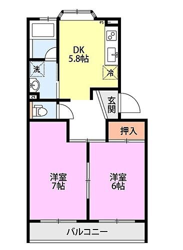 新潟県上越市安江1丁目2-7 黒井駅 2DK アパート 賃貸物件詳細