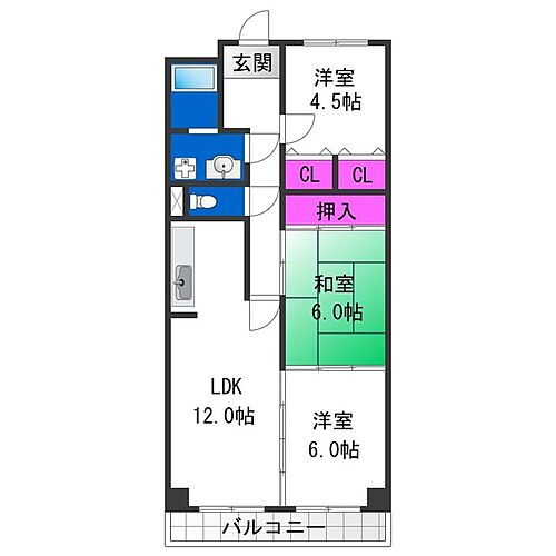 大阪府大阪市住之江区新北島3丁目 住之江公園駅 3LDK マンション 賃貸物件詳細